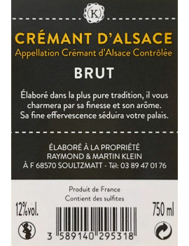 CRÉMANT D'ALSACE