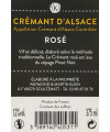 CRÉMANT D&#039;ALSACE ROSÉ 37,5 cl
