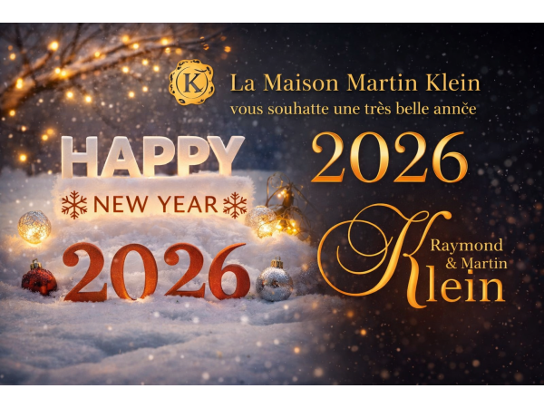Bonne et heureuse année 2026 !
